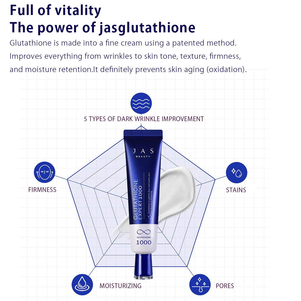 JAS Glutathione EXPERT 1000 cream 30ml(NO CASE-exportation)