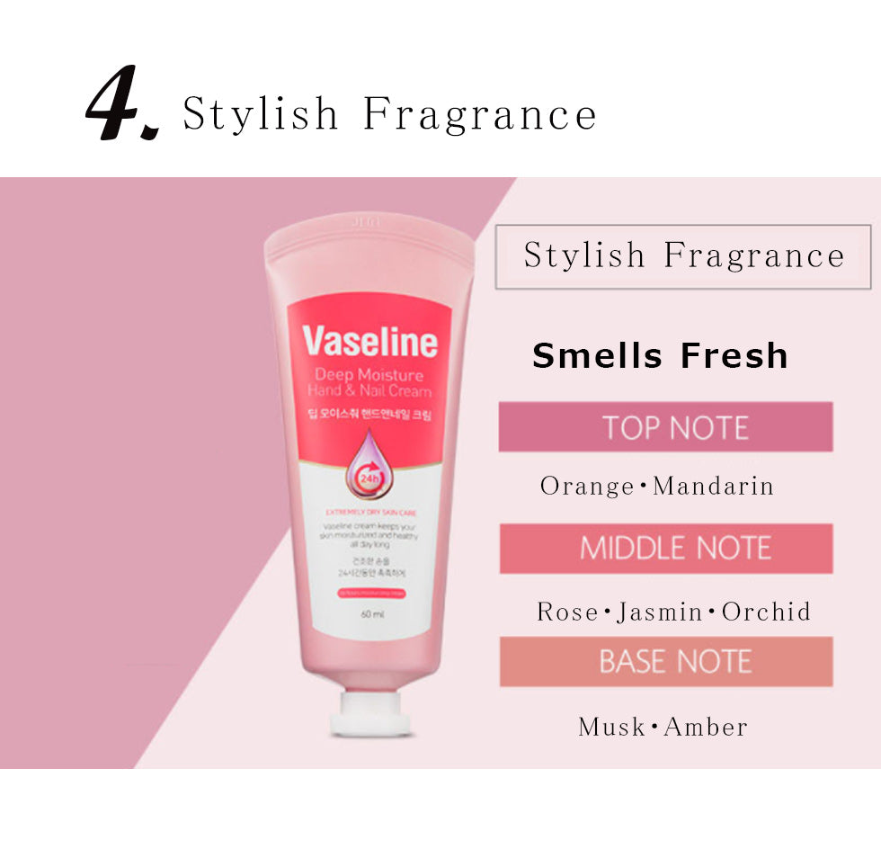 <C2Y Official STORE>60ml Vaseline Deep Moisture Hand And Nail Cream